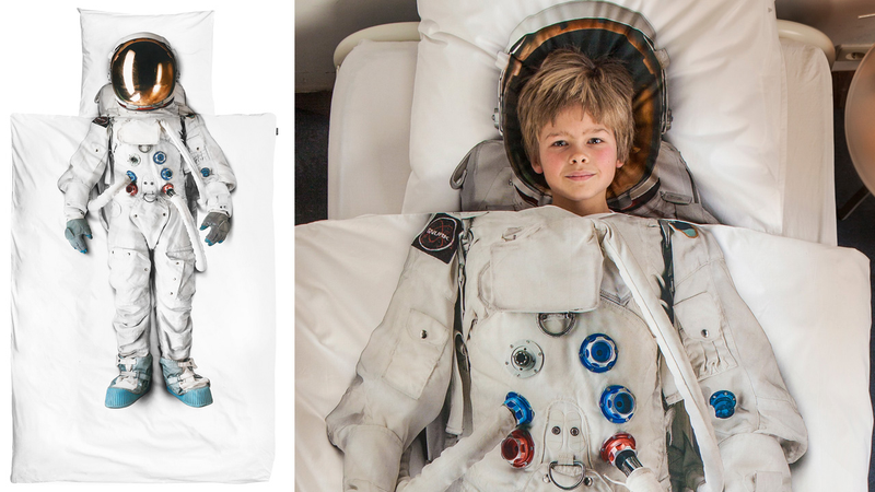 Illustration for article titled Astronaut Sheets Guarantee the Best Dreams Ever